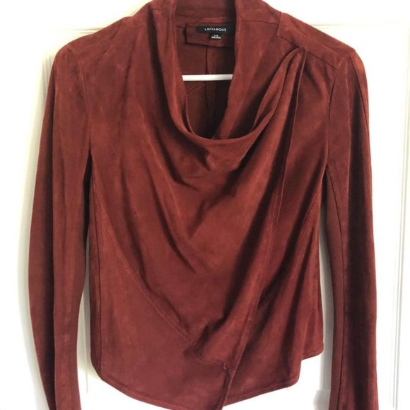 NEW Larmarque Suede Leather Jacket - Picture 1 of 6